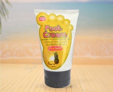 Крем для ног с экстрактом Ананаса Banna Foot Cracked Heel Cream Pineapple, 120ml